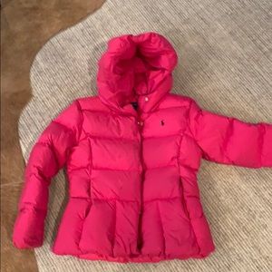 Girls puffer coat